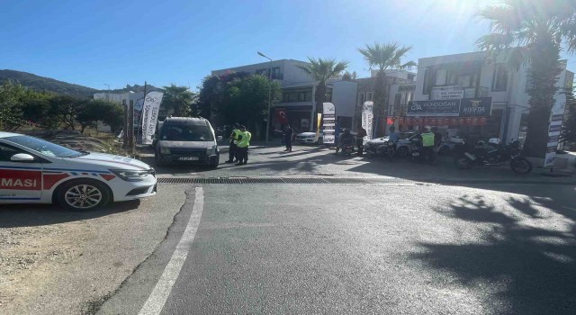 Bodrumda 76 sürücüye cezai işlem uygulandı