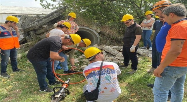 Bolu Tarım Arama Kurtarma Derneği Gönüllüleri muhtemel afetler için hazırlanıyor