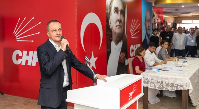 CHP Mersin İl Başkanı Koral Ömür, Anamur Olağan Kongresi’nde konuştu