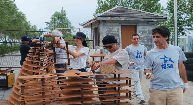 Çinin heykellerine Düzceden katkı