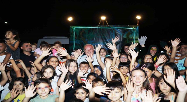 Çocuklardan müzikli oyuna yoğun ilgi