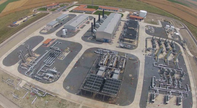 Doğalgaz depolarımız gaz ile dolduruldu