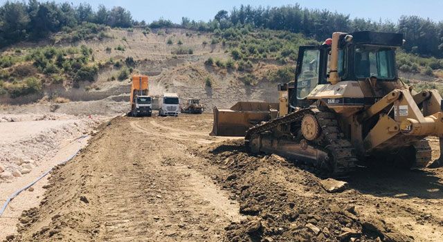 DSİ, Karaevli Göletinde Çalışmaları Sürdürüyor
