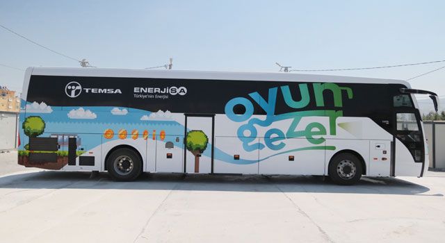 Enerjisa, Oyun Merkezi Otobüsünü Kullanıma Sundu