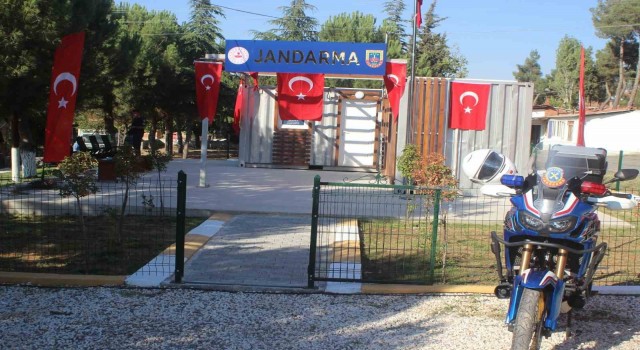 Eşmede jandarma asayiş noktası hizmete açıldı