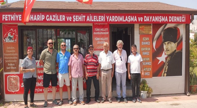 Fethiyede Gaziler Derneğinden şehitler için kar şerbeti hayrı