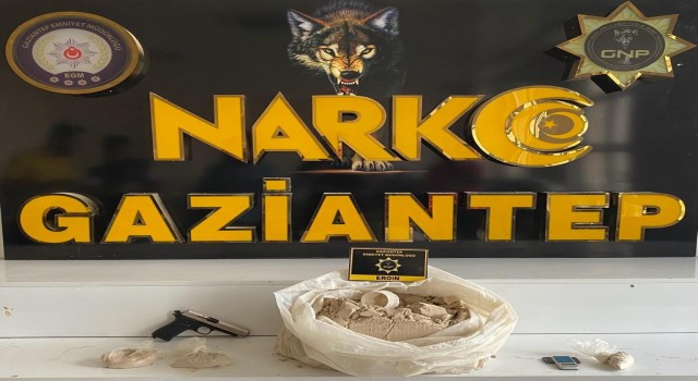 Gaziantepte uyuşturucu operasyonu: 2 tutuklama