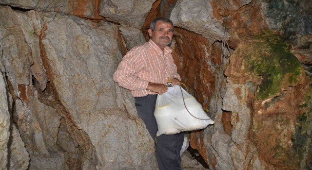 Göçerlerin doğal buzdolapları, 40 metrelik kar obrukları