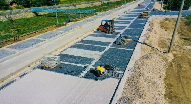 İmbat parkı ve çevresi güzelleşmeye devam ediyor