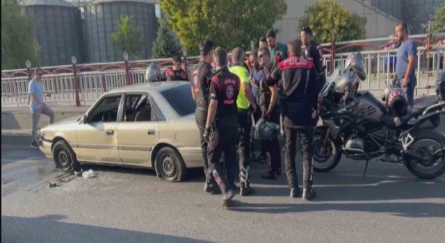 Kaçan sürücü film gibi kovalamaca sonucu yakalandı