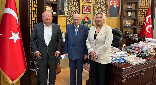 Kadirli Belediye Başkanı Tarhan, MHP Genel Başkanı Bahçeli'yi Ziyaret Etti