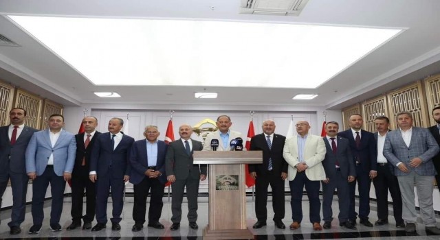 Kayseri OSB Yönetimi Adıyamanda Deprem Konutları Temel Atma Törenine Katıldı