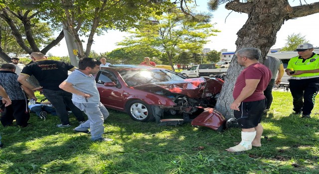 Kayseride bir garip kaza