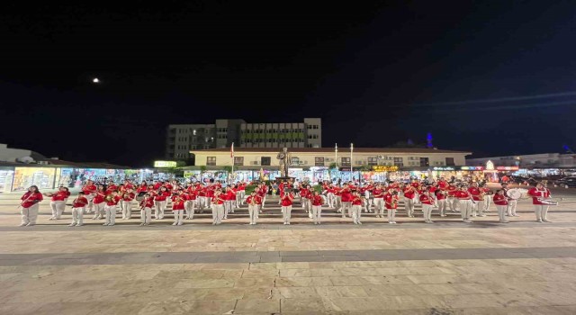 Kemer Cumhuriyet Bandosu çalışmalarına devam ediyor