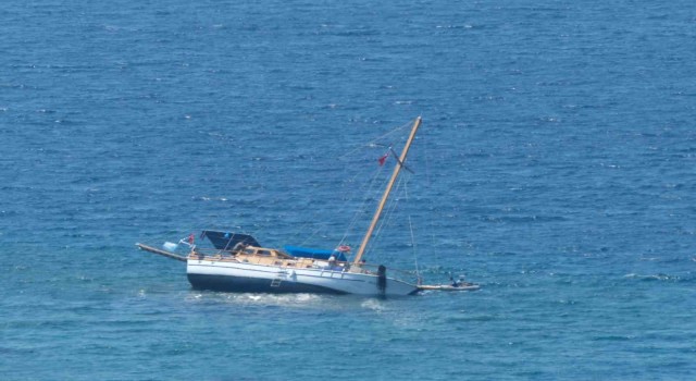 Kurtarma çalışması sırasında battı