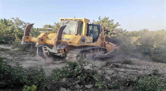 Kütahyadaki orman yangınında yaralanan 2 personelin sağlık durumları iyi
