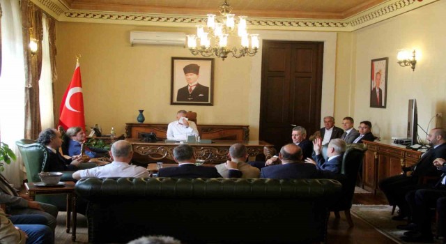 Malatya Valiliğine atanan, Vali Ersin Yazıcıya duygusal veda