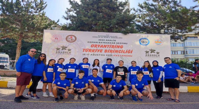 Manisalı sporcular, Oryantiring Türkiye Şampiyonasına damga vurdu
