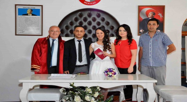 Menteşede ilk 7 ayda 407 nikah kıyıldı