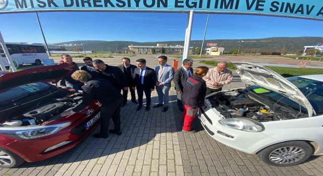 Menteşede MTSK direksiyon sınavı hizmet içi kursu açıldı