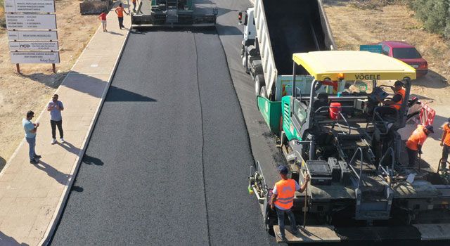 Mersin BŞB, yol ve asfalt çalışmalarını sürdürüyor