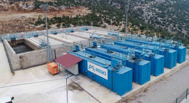 MESKİ, Gözne paket atıksu arıtma tesisini devreye aldı