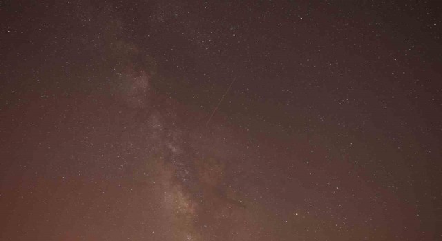 Meteor yağmuru Erciyeste görsel şölen oluşturdu