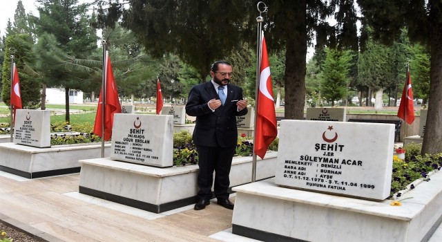 MHP İl Başkanı Yılmazdan şehit Kemal Özek ve silah arkadaşları için taziye mesajı
