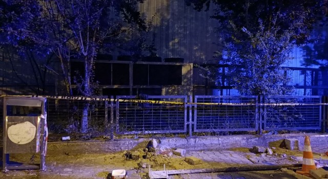 Bolu'da bir markette klima patladı, bakım işçisi ağır yaralandı
