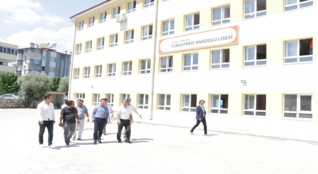 Muğla Turgutreis Anadolu Lisesi yeni görünümüne kavuştu