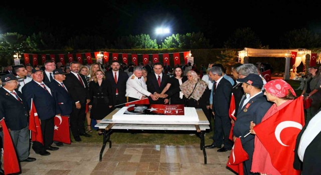 Muğlada 30 Ağustos Zafer Bayramı kabul töreni