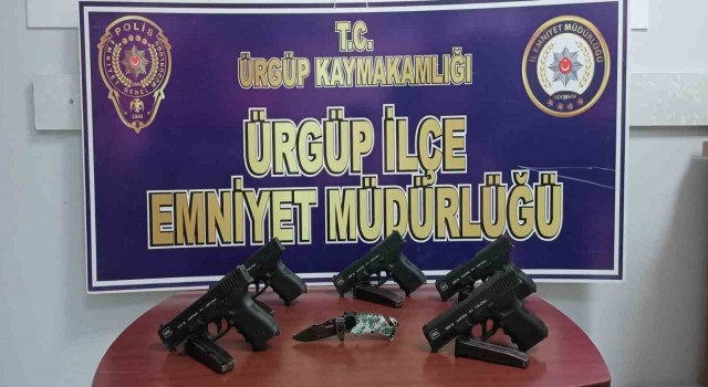 Nevşehirde silah ticareti yapan 6 şahıs gözaltına alındı