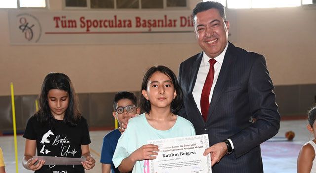 OKÜ Çocuk Spor Yaz Kampı İkinci Etabı Tamamlandı