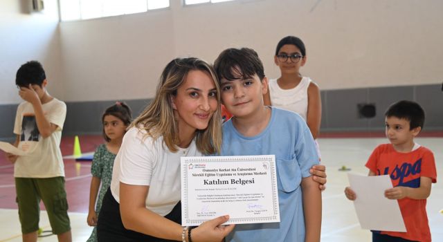OKÜ Çocuk Spor Yaz Kampı Sona Erdi