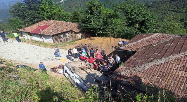 Orduda otomobil şarampole devrildi: 3 ölü, 2 yaralı