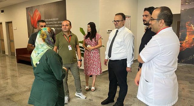 Osmaniye İl Sağlık Müdürü, Devlet Hastanesini Ziyaret Etti
