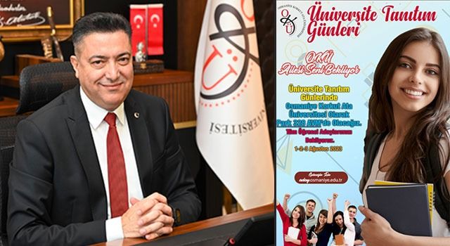Osmaniye Korkut Ata Üniversitesi Tanıtım Günleri Gerçekleştirildi