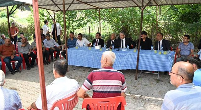 Osmaniye Valisi Yılmaz, Köy Sakinleri ile Bir Araya Geldi