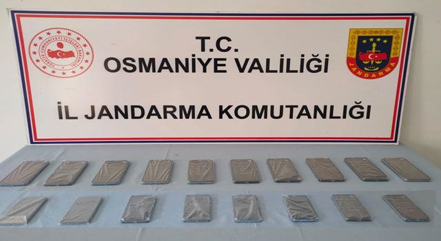 Osmaniye'de 18 Kaçak Cep Telefonu Ele Geçirildi