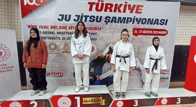 Osmaniyeli Ju Jitsucular Mardin'de 22 Madalya Aldı