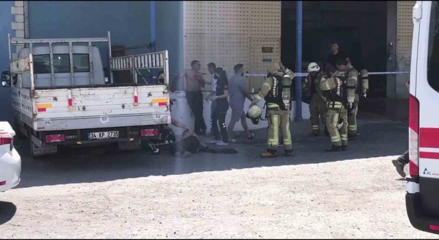 Pendikte iş yerinde kimyasal madde sızıntısı: 3 işçi zehirlendi