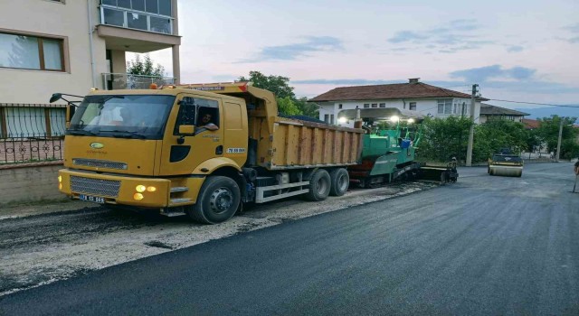 Safranboluda yollar yenileniyor