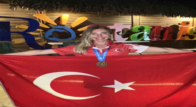 Şahika Ercümen, Dünya Serbest Dalış Şampiyonasında dünya üçüncüsü