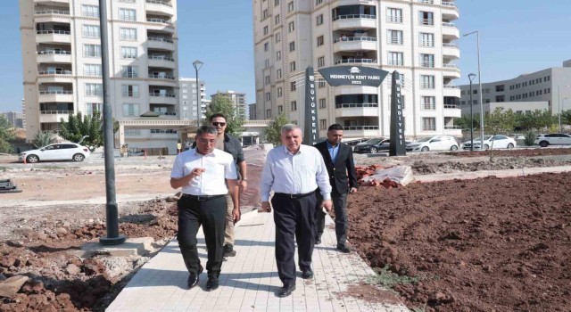 Şanlıurfaya yeni yeşil alanlar kazandırılıyor