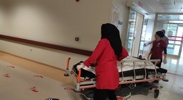 Siirtte gazdan zehirlenen genç kadın hastaneye kaldırıldı
