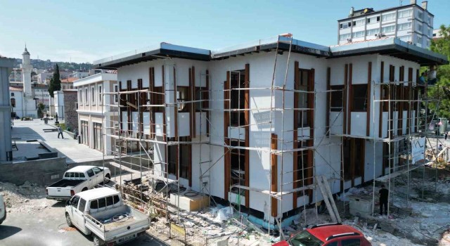 Sümbül Konağının yüzde 80i tamam