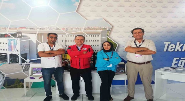 TEKNOFEST 2023 Ankarada ERÜ standına yoğun ilgi