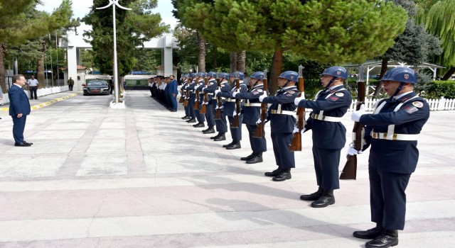 Vali Ünlüye jandarma ve emniyet birimlerinden brifing