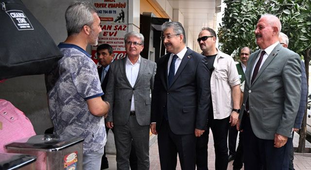 Vali Yılmaz, Esnaf ve Vatandaşları Ziyaret Etti