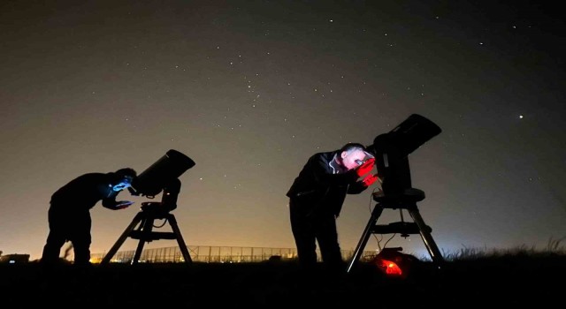 Yüksekovada meteor yağmuru heyecanı